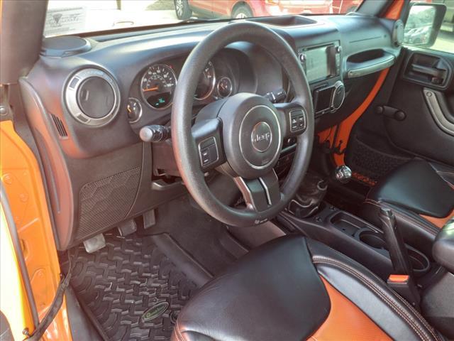 used 2015 Jeep Wrangler Unlimited car, priced at $16,990