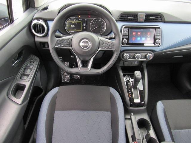new 2025 Nissan Versa car, priced at $20,552