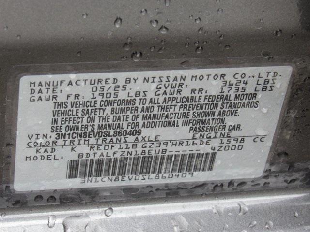 new 2025 Nissan Versa car, priced at $20,552