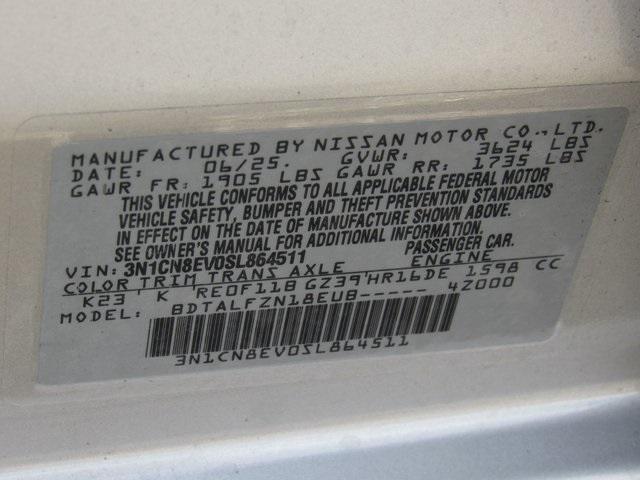 new 2025 Nissan Versa car, priced at $20,552