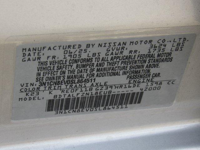 new 2025 Nissan Versa car, priced at $21,630