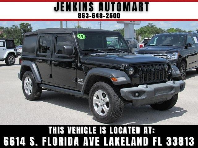 used 2019 Jeep Wrangler Unlimited car, priced at $24,991