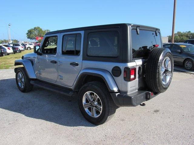 used 2020 Jeep Wrangler Unlimited car, priced at $26,839