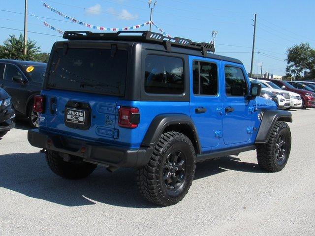 used 2021 Jeep Wrangler Unlimited car, priced at $27,999