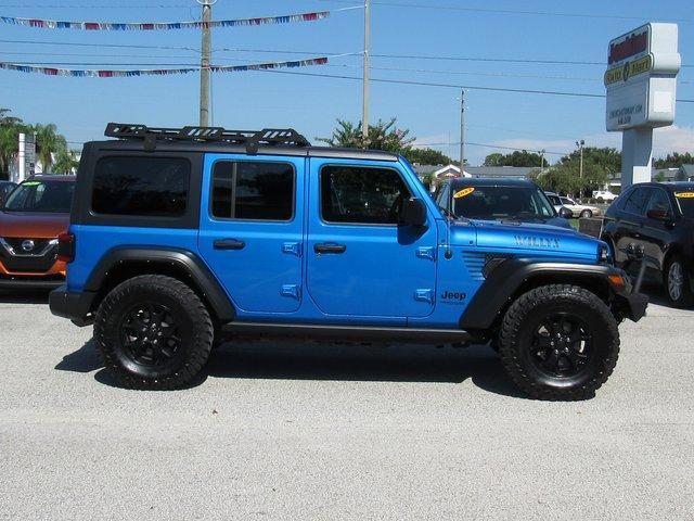 used 2021 Jeep Wrangler Unlimited car, priced at $27,999
