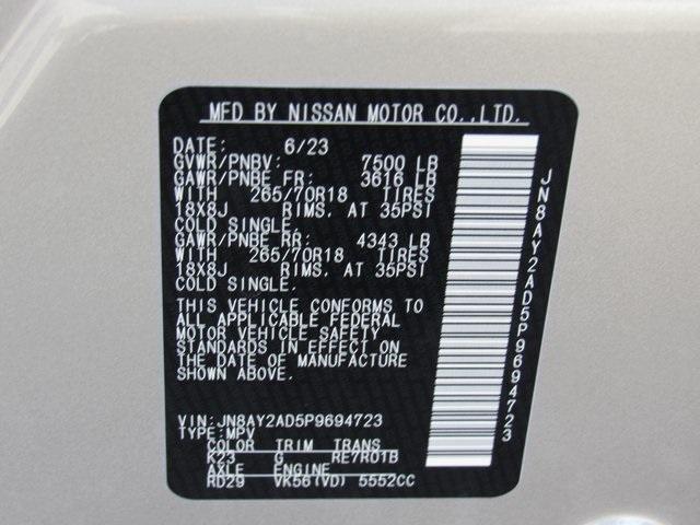 new 2023 Nissan Armada car, priced at $50,445