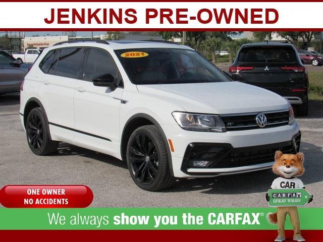 used 2021 Volkswagen Tiguan car, priced at $17,629