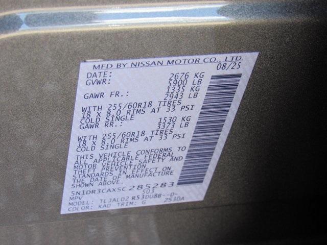 new 2025 Nissan Pathfinder car, priced at $35,726