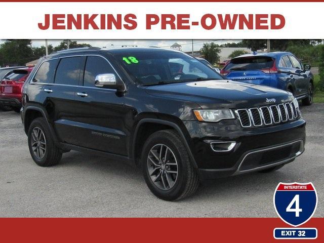 used 2018 Jeep Grand Cherokee car, priced at $13,327