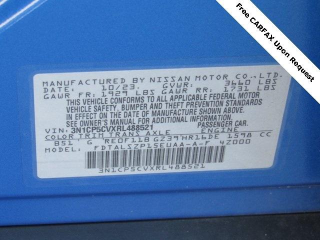 used 2024 Nissan Kicks car, priced at $15,993