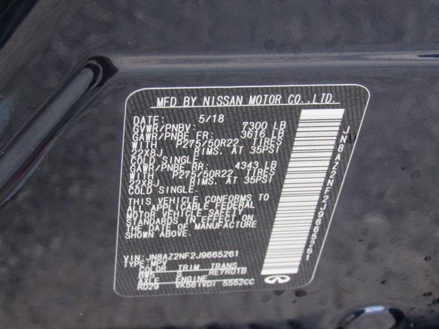 used 2018 INFINITI QX80 car, priced at $22,781