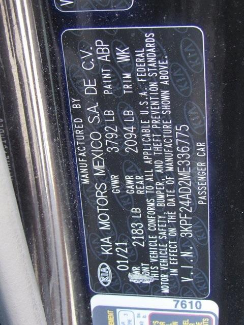 used 2021 Kia Forte car, priced at $14,897