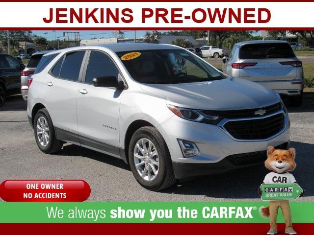 used 2021 Chevrolet Equinox car, priced at $17,971