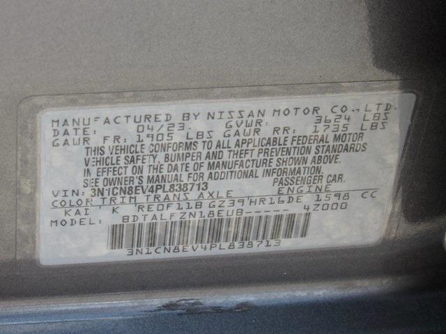 used 2023 Nissan Versa car, priced at $12,999