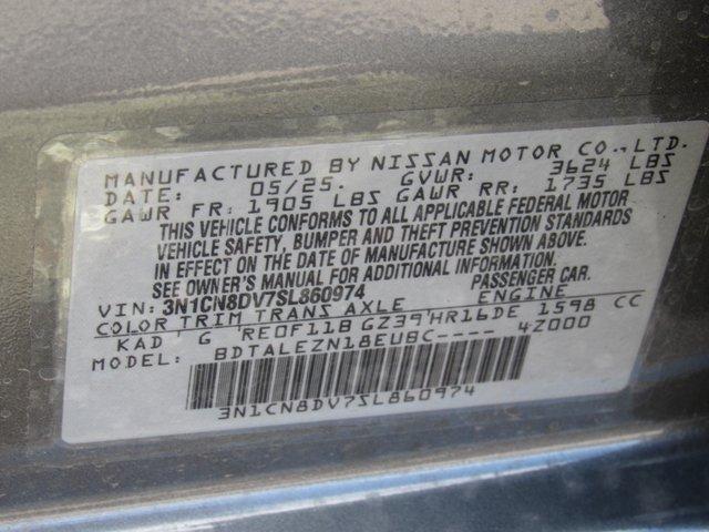 new 2025 Nissan Versa car, priced at $20,037
