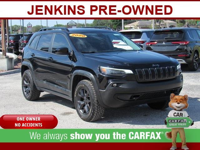 used 2020 Jeep Cherokee car, priced at $16,311