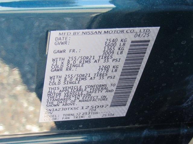 new 2025 Nissan Murano car, priced at $48,261