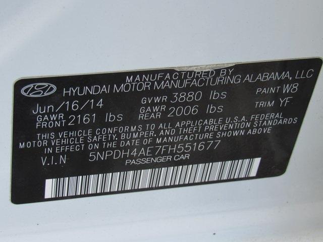 used 2015 Hyundai Elantra car, priced at $6,984