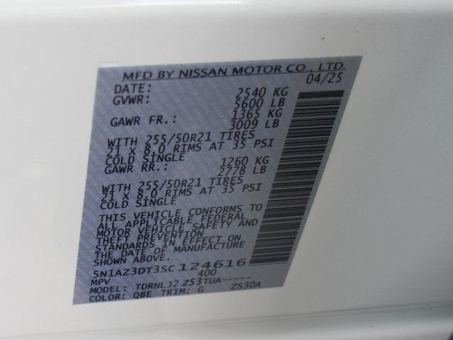 new 2025 Nissan Murano car, priced at $48,261