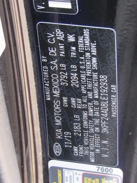 used 2020 Kia Forte car, priced at $11,255