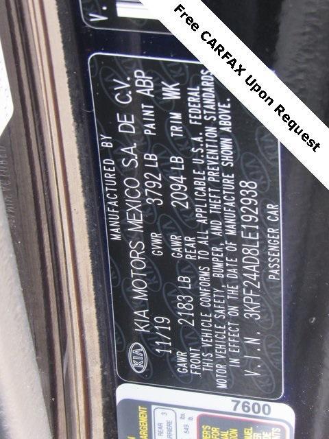 used 2020 Kia Forte car, priced at $8,995