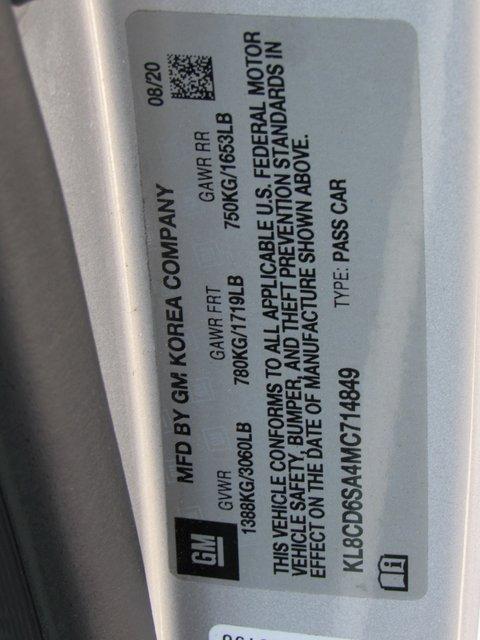 used 2021 Chevrolet Spark car, priced at $8,995