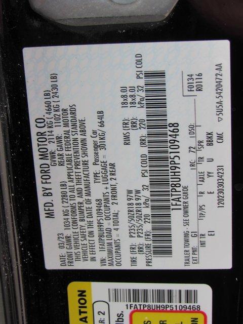 used 2023 Ford Mustang car, priced at $21,698