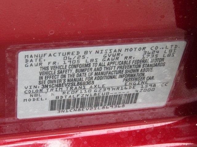 new 2025 Nissan Versa car, priced at $21,008