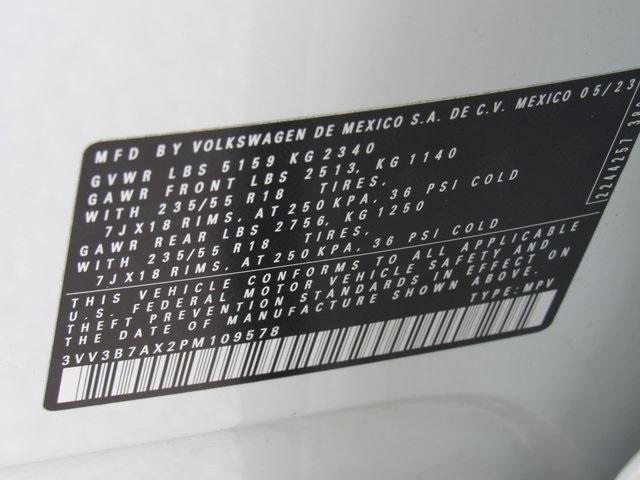 used 2023 Volkswagen Tiguan car, priced at $21,463