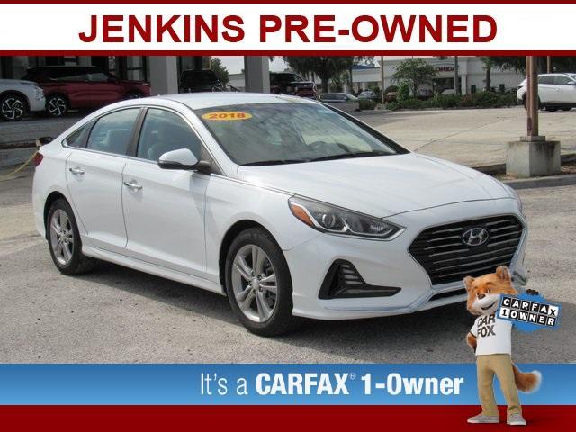 used 2018 Hyundai Sonata car, priced at $13,630