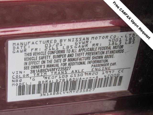 used 2021 Nissan Sentra car, priced at $10,997