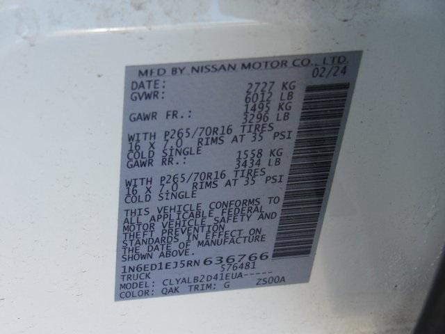 used 2024 Nissan Frontier car, priced at $25,987