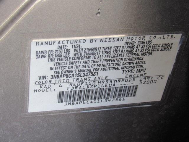 used 2025 Nissan Kicks car, priced at $20,714