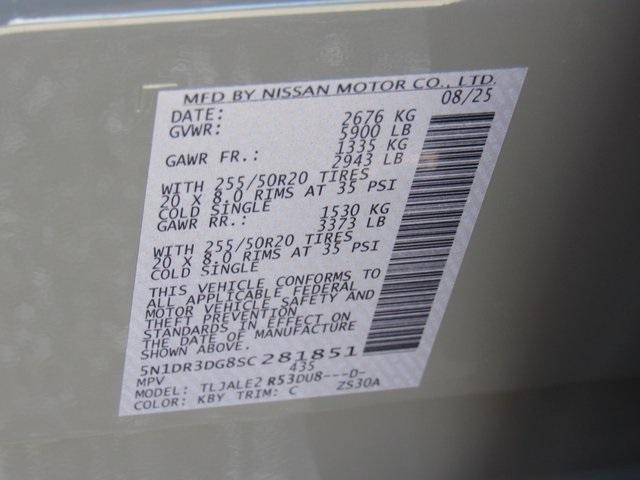 new 2025 Nissan Pathfinder car, priced at $42,747