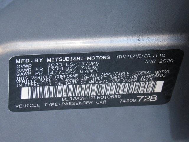 used 2020 Mitsubishi Mirage car, priced at $9,185