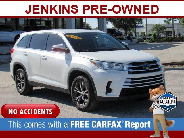 used 2019 Toyota Highlander car, priced at $17,994