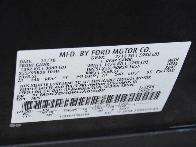 used 2019 Ford Explorer car, priced at $18,974