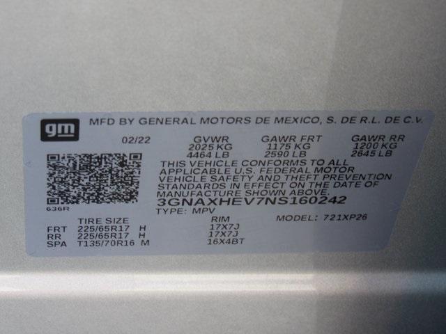 used 2022 Chevrolet Equinox car, priced at $16,987