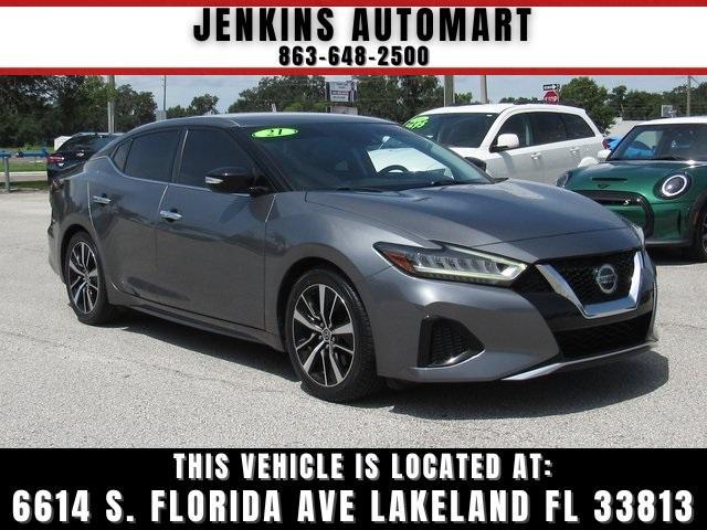 used 2021 Nissan Maxima car, priced at $17,997