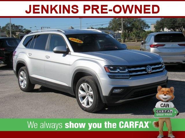 used 2019 Volkswagen Atlas car, priced at $17,897