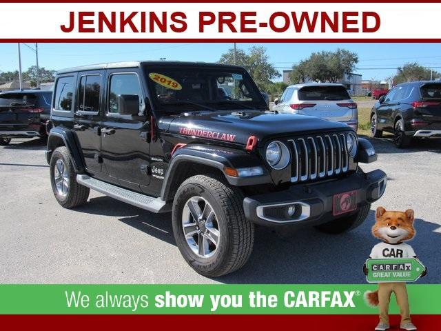 used 2019 Jeep Wrangler Unlimited car, priced at $24,850