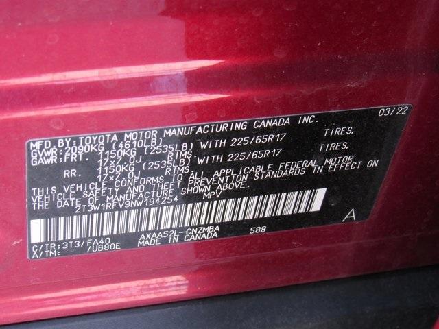 used 2022 Toyota RAV4 car, priced at $27,140