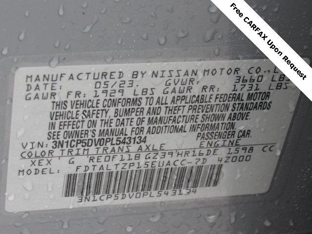 used 2023 Nissan Kicks car, priced at $16,293