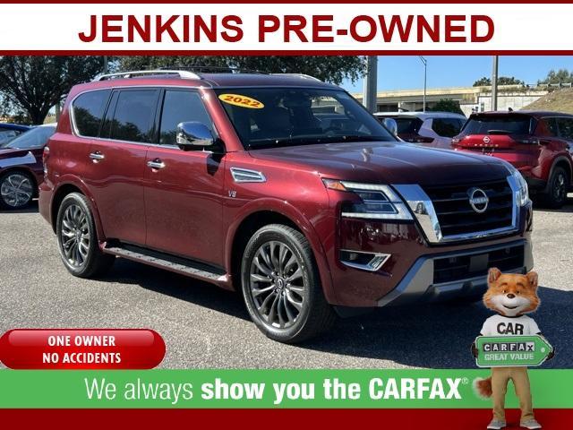 used 2022 Nissan Armada car, priced at $34,267