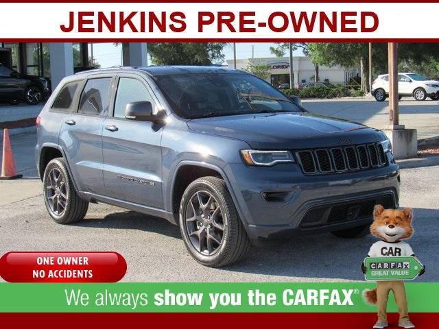 used 2021 Jeep Grand Cherokee car, priced at $29,786