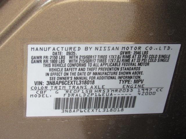 new 2026 Nissan Kicks car, priced at $23,612