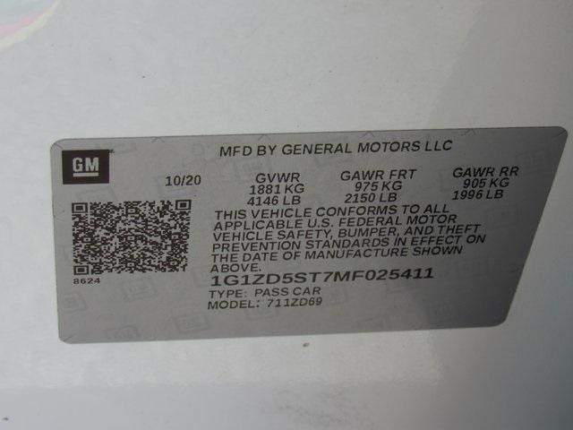 used 2021 Chevrolet Malibu car, priced at $12,999