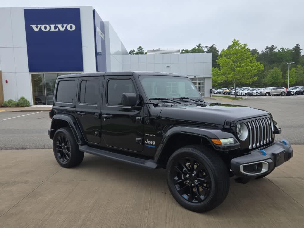 used 2022 Jeep Wrangler Unlimited 4xe car, priced at $31,375