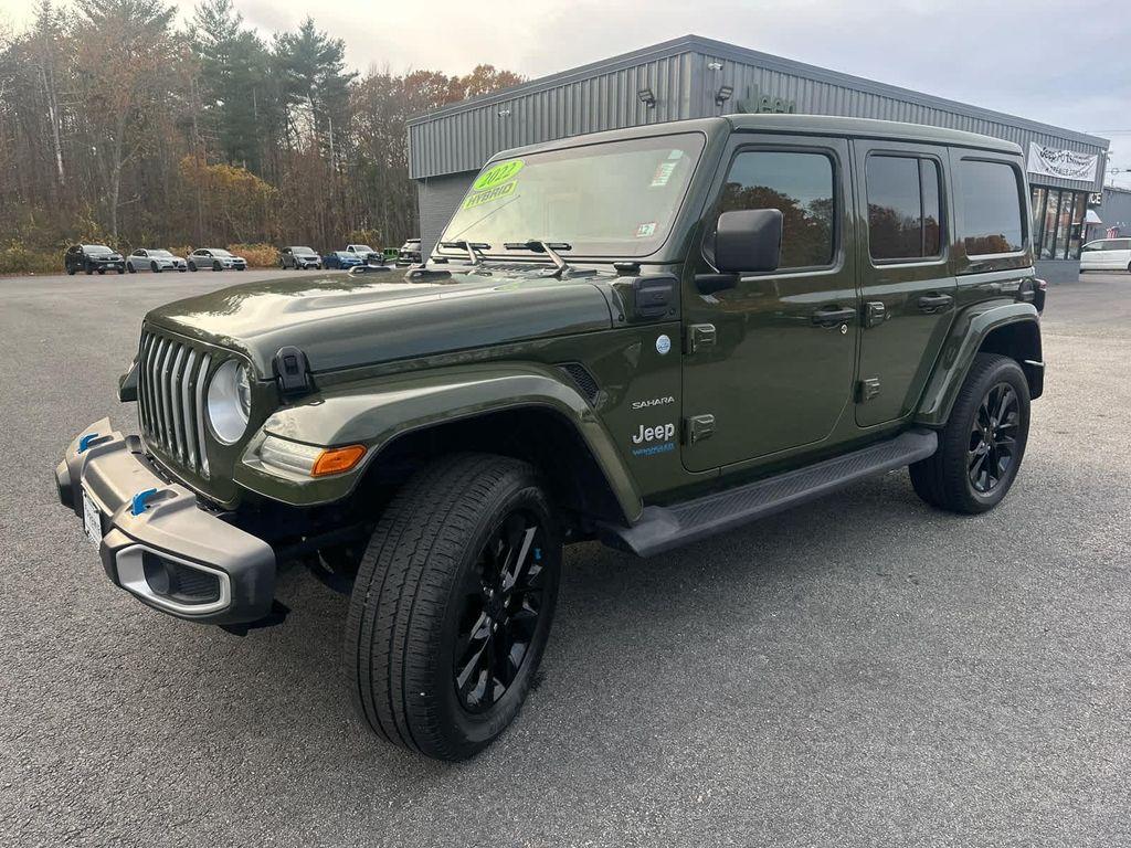 used 2022 Jeep Wrangler Unlimited 4xe car, priced at $31,725