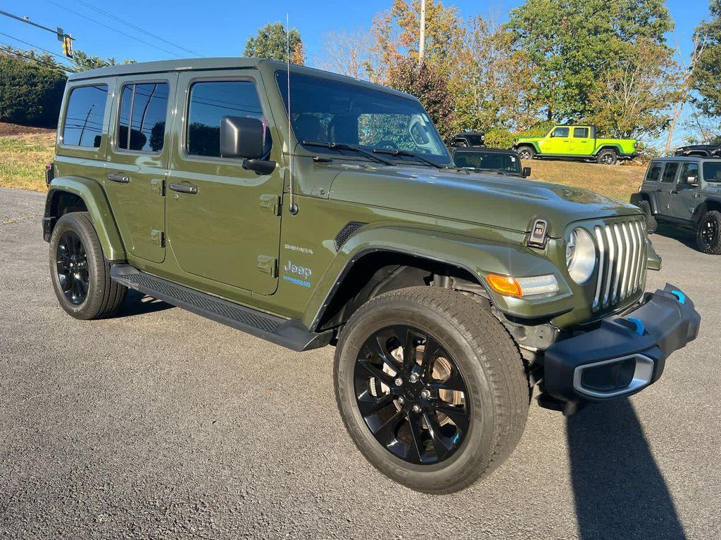 used 2022 Jeep Wrangler Unlimited 4xe car, priced at $31,925